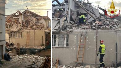 Esplode una palazzina a Porto Sant’Elpidio, morto un 47enne: tre feriti, dispersa un’anziana – VIDEO