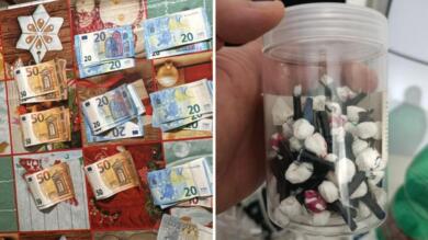 Matera, in casa nasconde 95 dosi di cocaina e quasi mille euro in contanti: arrestato un 20enne