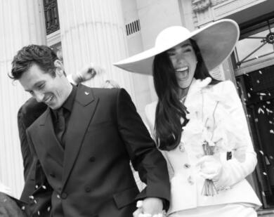 Dua Lipa ancora in Italia: avvistata nell’hotel di Coppola a Bernalda con il marito Callum Turner