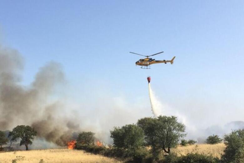 elicottero antincendio