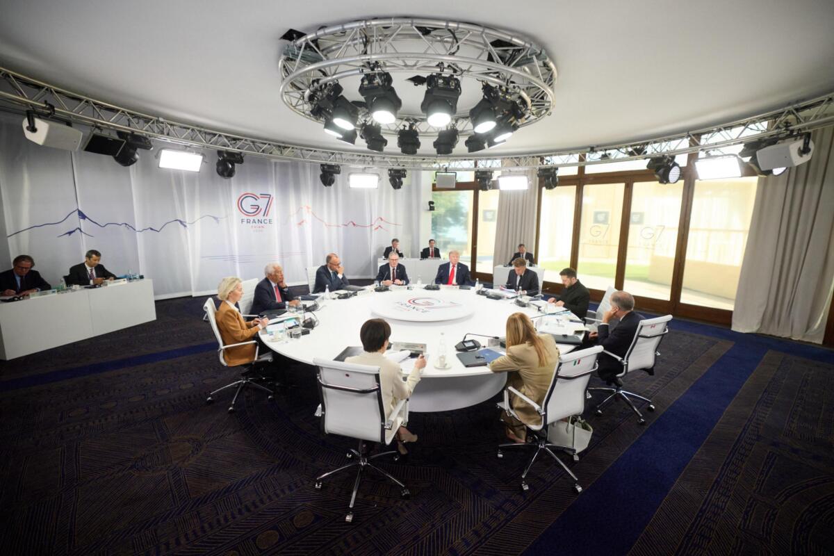 Il G7 in pressing su Putin: «È ora di firmare l’accordo con l’Ucraina». Allo studio nuove sanzioni Il G7 in pressing su Putin: «È ora di firmare l’accordo con l’Ucraina». Allo studio nuove sanzioni