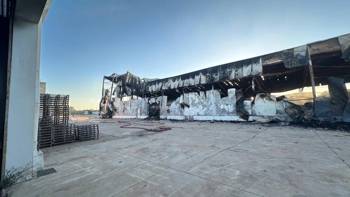Notte di fuoco a Nardò, in fiamme un capannone nella zona industriale – FOTO Notte di fuoco a Nardò, in fiamme un capannone nella zona industriale – FOTO
