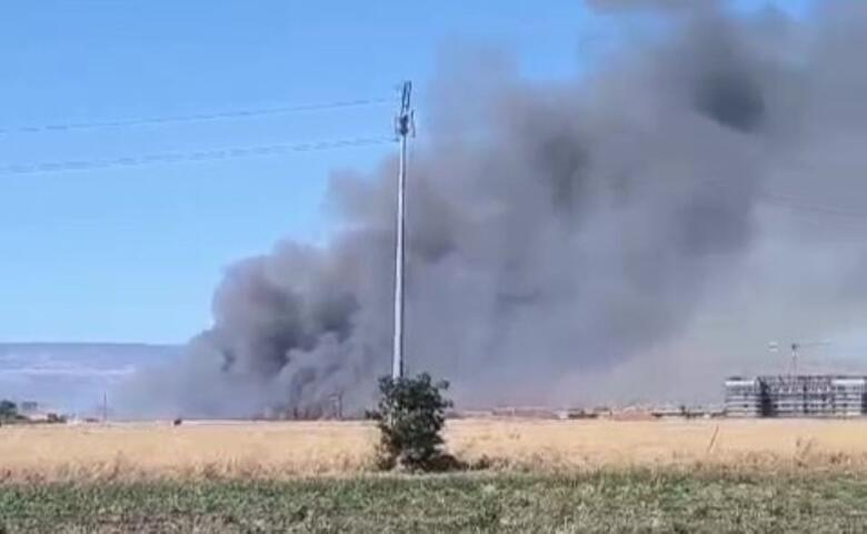 incendio ex campo nomadi foggia