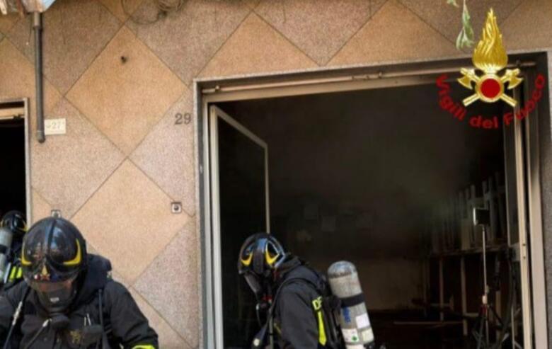 incendio pizzeria mesagne