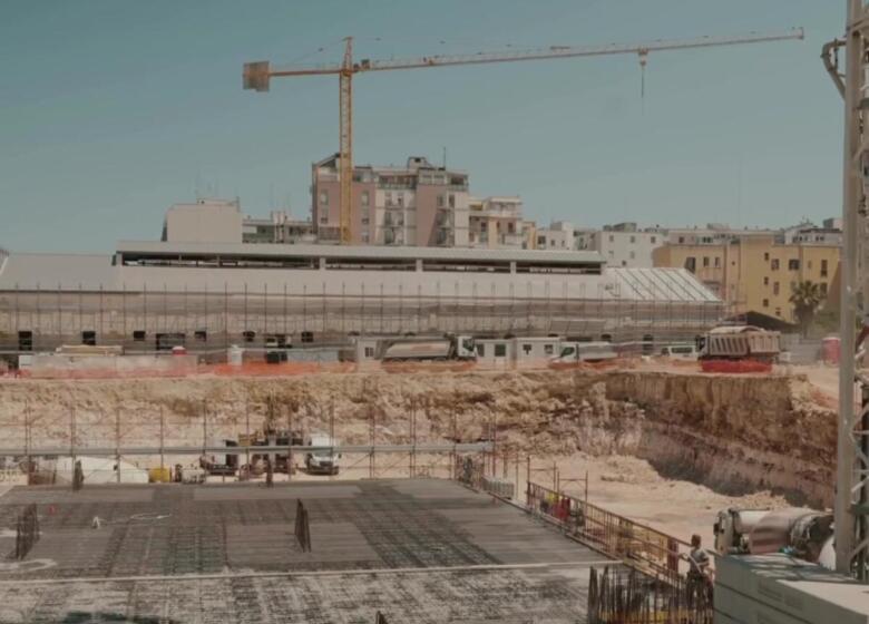 lavori parcheggio ex rossani bari