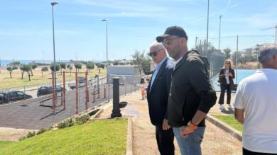 Bari, riqualificata un’area verde nel quartiere Sant’Anna: Multiservizi ha adottato il giardino – VIDEO