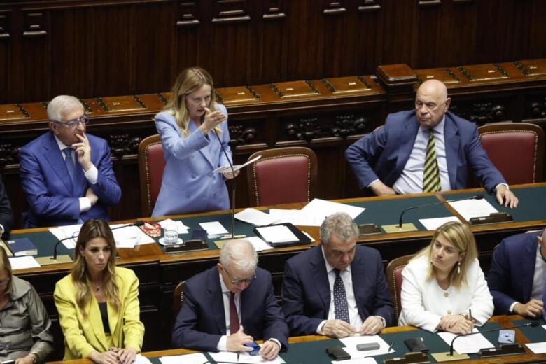meloni banchi governo