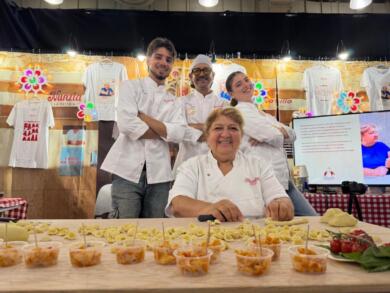 Nunzia porta Bari Vecchia in America, le orecchiette pugliesi protagoniste a New York
