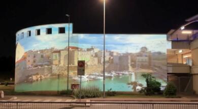 Bari, in aeroporto arriva il Puglia Wall: una “finestra aperta” per presentare il territorio – VIDEO