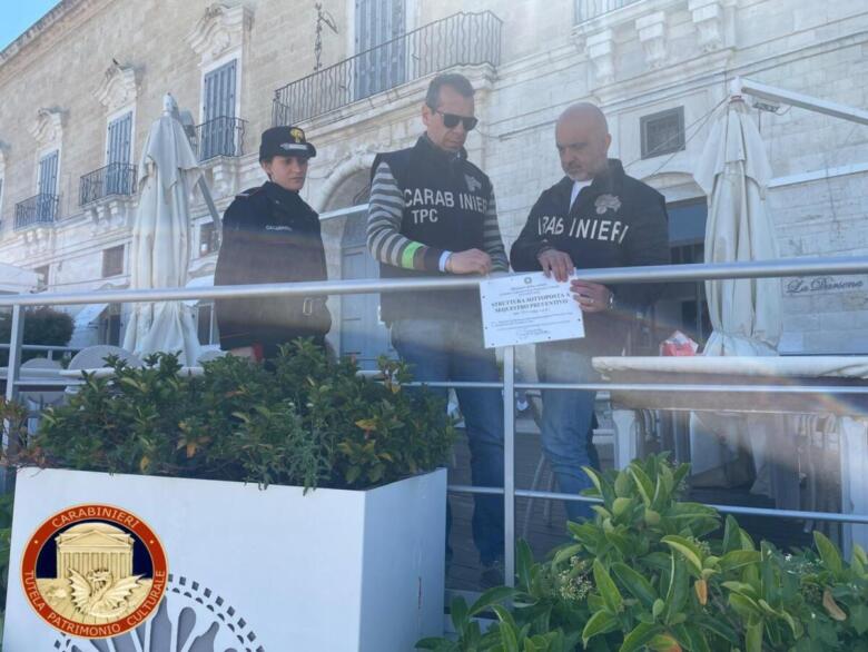 sequestro dehors trani