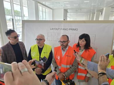 Grottaglie, quasi pronto il terminal dell’aeroporto: sopralluogo dei consiglieri regionali