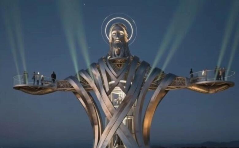 statua cristo manfredonia