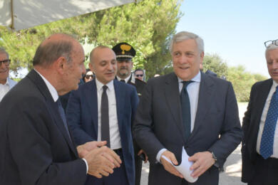Forum in Masseria, Tajani: «Salvini al Viminale? Nessun rimpasto all’ordine del giorno»