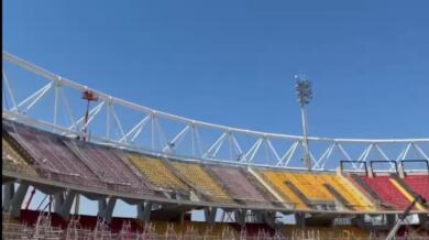 Serie A, il Lecce è un cantiere aperto tra lavori allo stadio e nuove figure tecniche