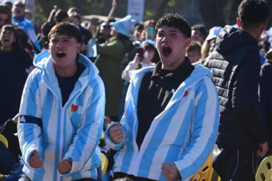 Mondiali: catarsi dopo la rimonta sull’Egitto, gli argentini scendono in strada