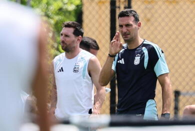 Scaloni, l’Argentina é “una squadra che non si arrende mai”