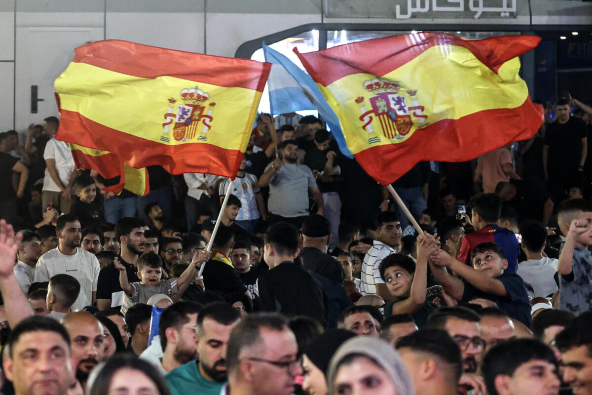 Mondiali: Spagna, squadra e trofeo attesi a Madrid in mattinata Mondiali: Spagna, squadra e trofeo attesi a Madrid in mattinata