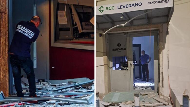 assalti bancomat altamura torre lapillo