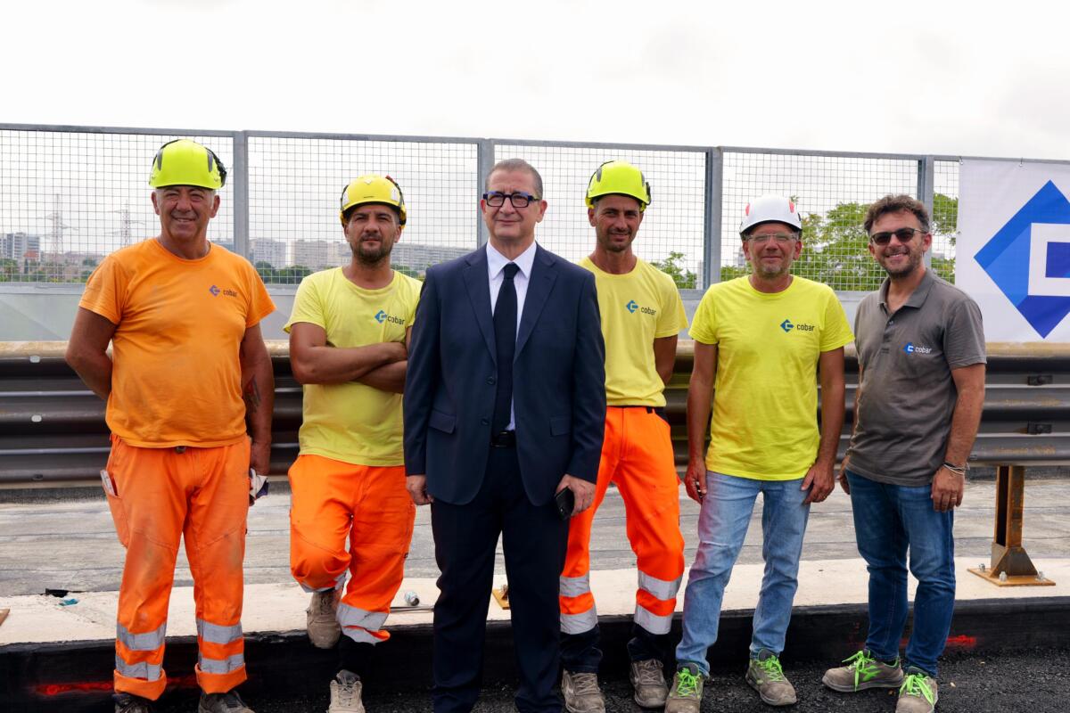 Bari, a settembre apre il sovrappasso di Santa Caterina: sopralluogo di Piemontese e Leccese con i vertici Fal – FOTO e VIDEO