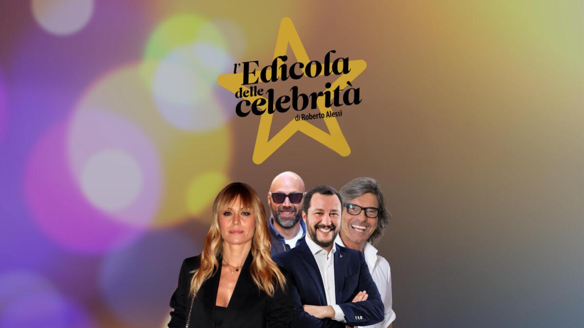 L’Edicola delle celebrità, Pandini e Casalegno: più tempo per stare insieme L’Edicola delle celebrità, Pandini e Casalegno: più tempo per stare insieme