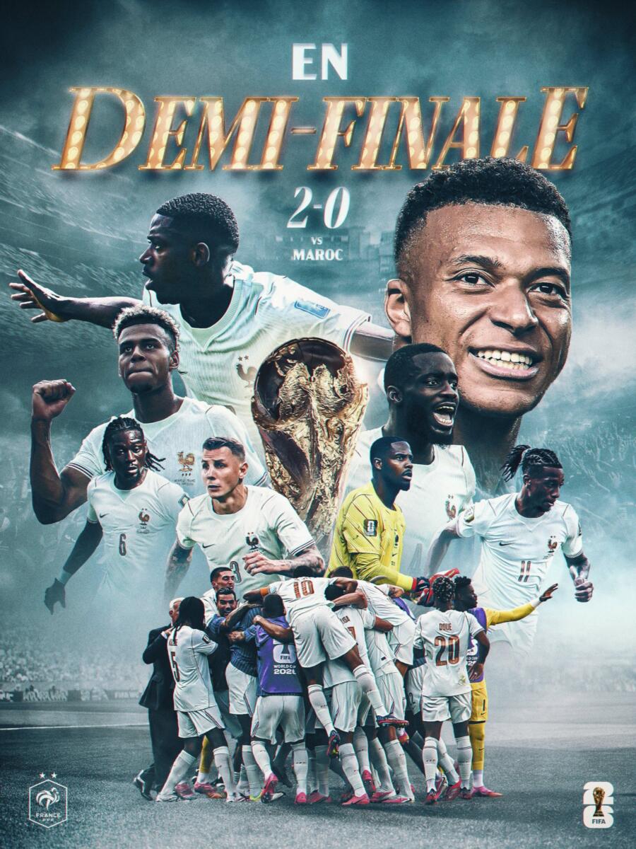 Macron, orgoglio per i Bleus, in semifinale con brio e fraternità Macron, orgoglio per i Bleus, in semifinale con brio e fraternità