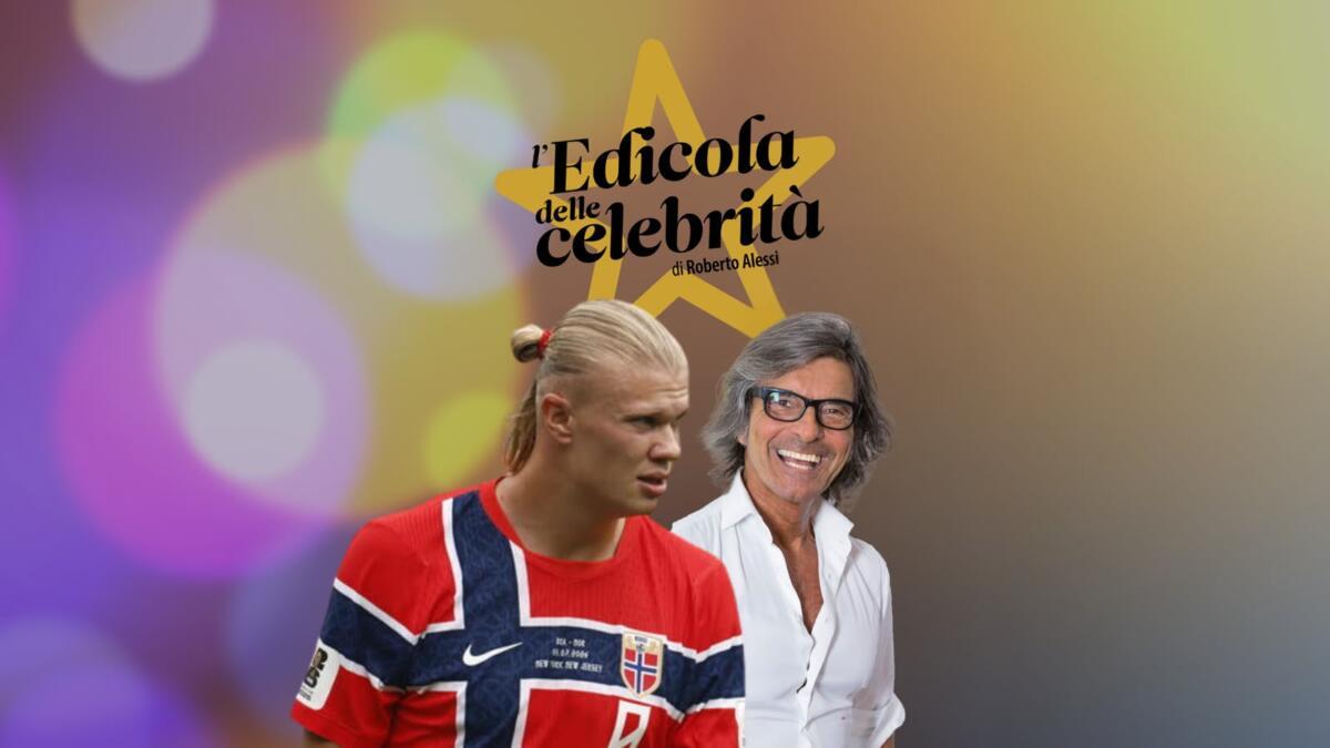 L’Edicola delle celebrità, Erling Haaland tra campo e vita privata L’Edicola delle celebrità, Erling Haaland tra campo e vita privata
