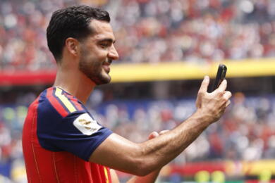 >ANSA-BOX/Mondiali: Merino guida la cooperativa del gol spagnola per battere Mbappé