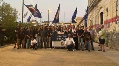 Bari, la denuncia di Fratelli d’Italia: «Insultati durante un sit-in nel parco Rossani»