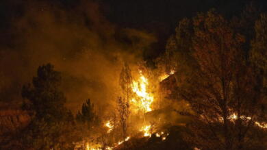 Spagna, maxi incendio in Andalusia: 11 morti, vittime in fuga intrappolate nelle auto
