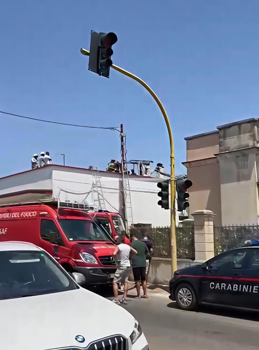 Montesano Salentino, colpito da una scarica elettrica: operaio 33enne muore folgorato – FOTO