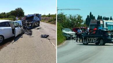 Strade di sangue nel Barese, morti un uomo e una donna in due incidenti: quattro feriti, anche una bimba