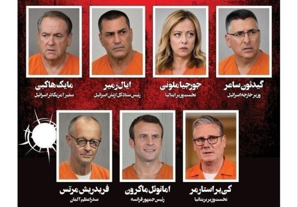 Morte Khamenei in Iran, spunta una “lista nera” con i colpevoli: tra di loro anche Giorgia Meloni Morte Khamenei in Iran, spunta una “lista nera” con i colpevoli: tra di loro anche Giorgia Meloni