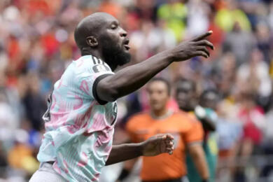 >ANSA-FOCUS/Mondiali: La dedica di Lukaku al padre, ‘mi ha aiutato da lassù’