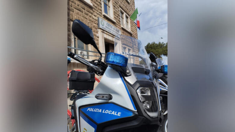 moto polizia locale bari