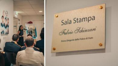 Andria, la sala stampa della Questura intitolata a Fulvio Schinzari: una delle 23 vittime del disastro ferroviario