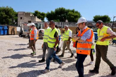 Riparte la linea Bari-Putignano: Decaro e Piemontese nei cantieri sotterranei di Triggiano e Capurso