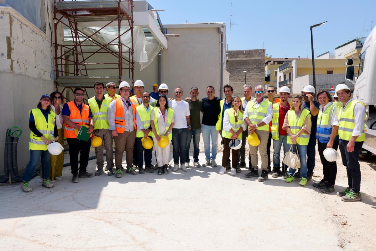 Riparte la linea Bari-Putignano: Decaro e Piemontese nei cantieri sotterranei di Triggiano e Capurso
