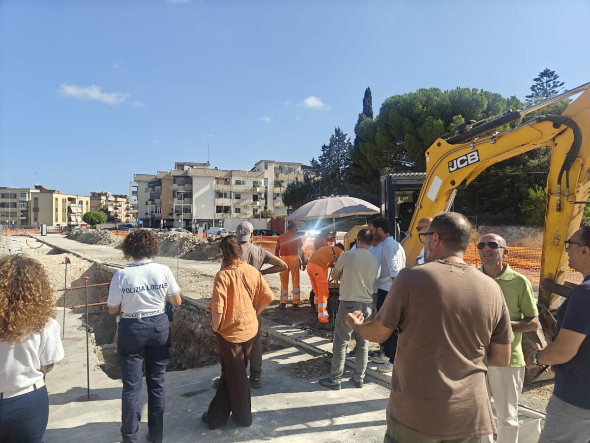 Bari, cantieri aperti nel Municipio IV: a Ceglie del Campo affiorano reperti archeologici – FOTO