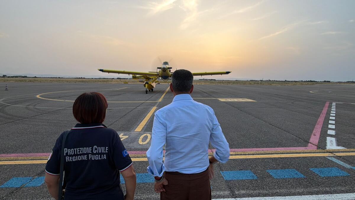 Incendi in Puglia, al “Gino Lisa” arriva due Fire boss. L’appello del Wwf: «Prevenzione in inverno»