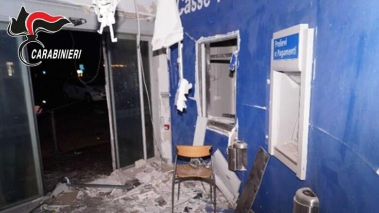 assalto bancomat