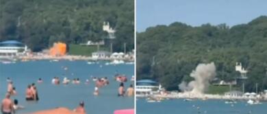 Russia, drone si schianta sulle spiagge di Gelendžik: sei morti fra cui tre bambini e 40 feriti. Colpita anche la Crimea e depositi a Vladimir