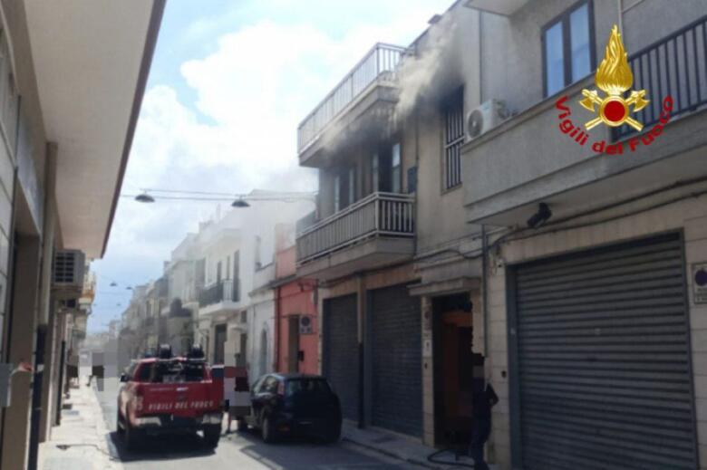 incendio francavilla fontana
