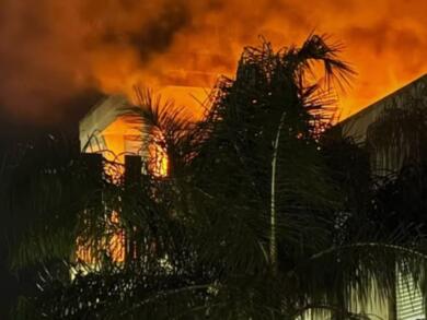 Giallo a Monteroni di Lecce, incendio in casa dell’allenatore del Trepuzzi Calcio: sarebbe doloso