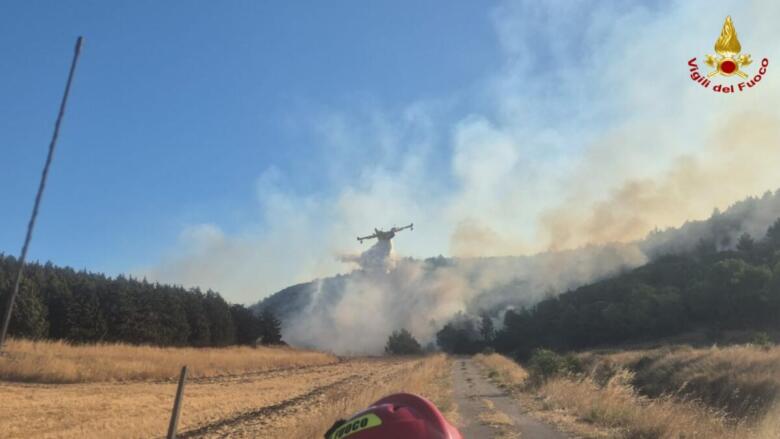 incendio parco alta murgia
