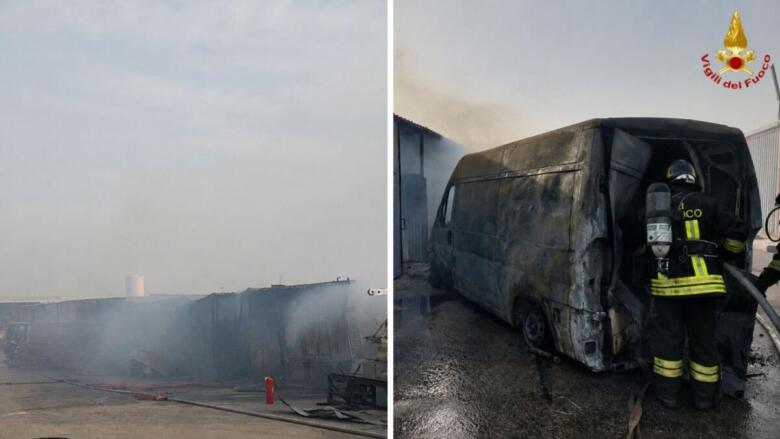 incendio andria