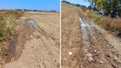 Sversamento di liquami a Lecce, due denunce: l’intervento dei vigili dopo la segnalazione di un cittadino