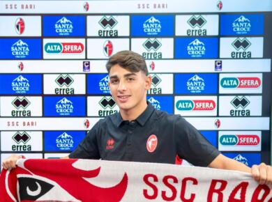 Bari, continua il calciomercato: dal Napoli arriva il giovane classe ’08 Mattia Esposito