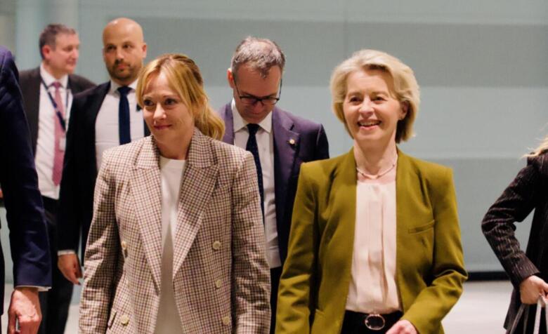 meloni von der leyen