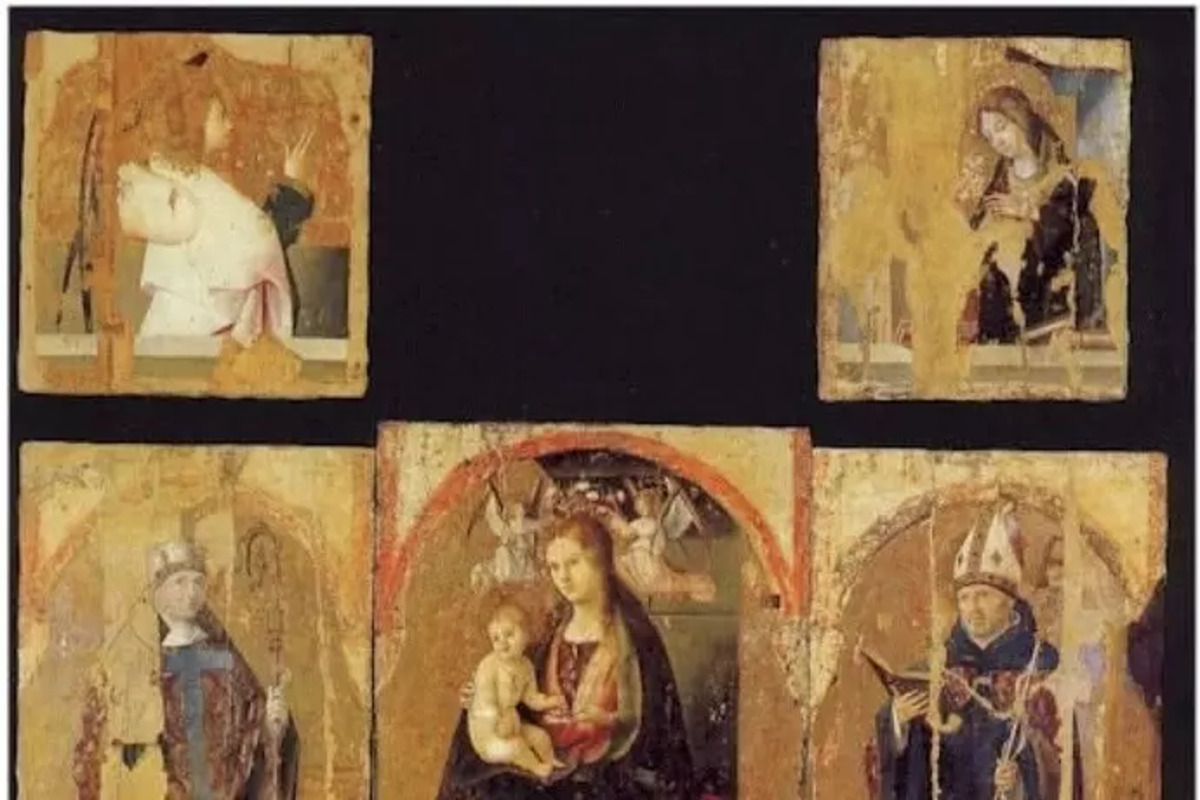 Rubate dal museo quattro opere di Antonello da Messina: tre tavole su cinque del Polittico di San Gregorio Rubate dal museo quattro opere di Antonello da Messina: tre tavole su cinque del Polittico di San Gregorio