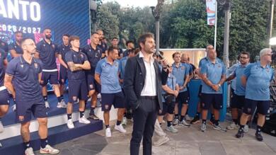 Presentazione show del Taranto, festa in piazza e allo Iacovone